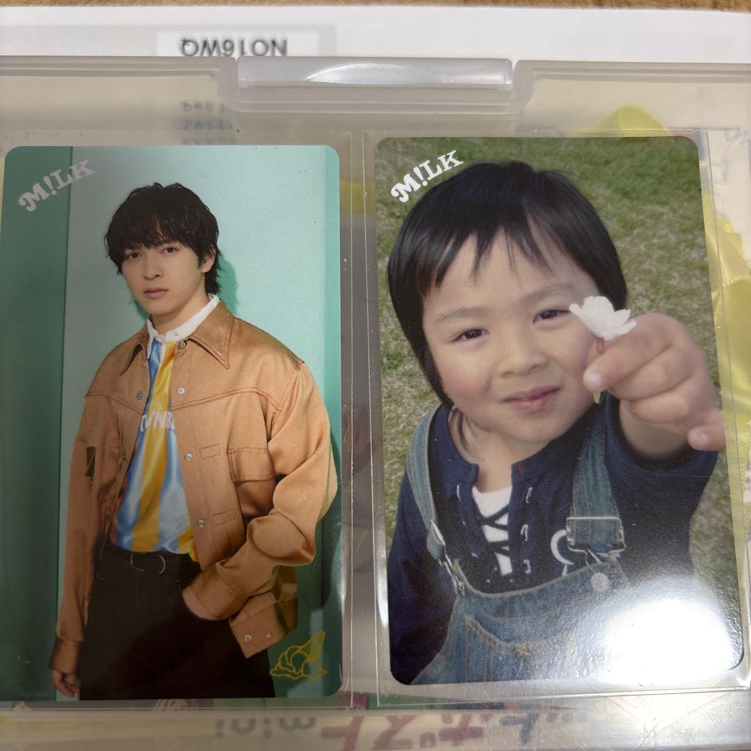 吉田仁人 M!LK M!X こんなに大きくなりましたトレカ 現在 幼少期