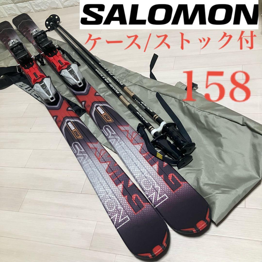SALOMON XWING6Rサロモンスキーセット158cm/ケース ストック付 Amazon.co.jp: SALOMON(サロモン) スキー スノーボード パスケース