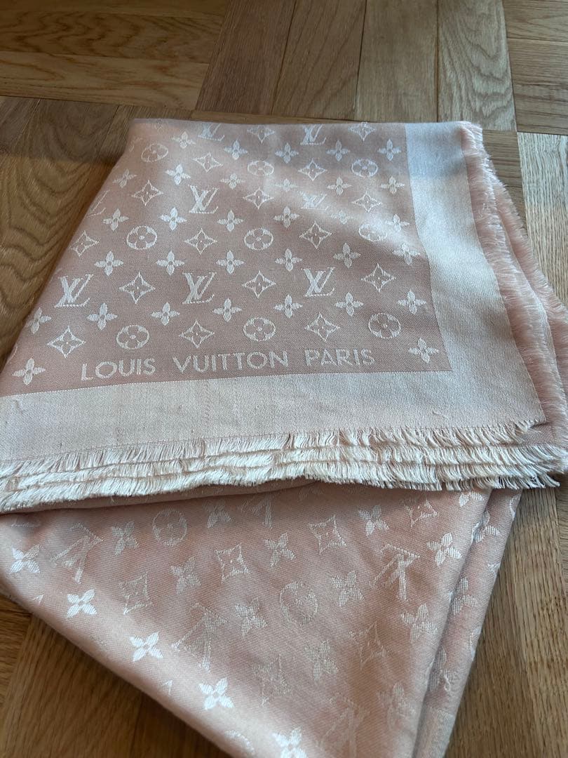 LOUIS VUITTON ピンク モノグラム ストール 楽天市場】ルイヴィトン Louis Vuitton ショール モノグラム ショール