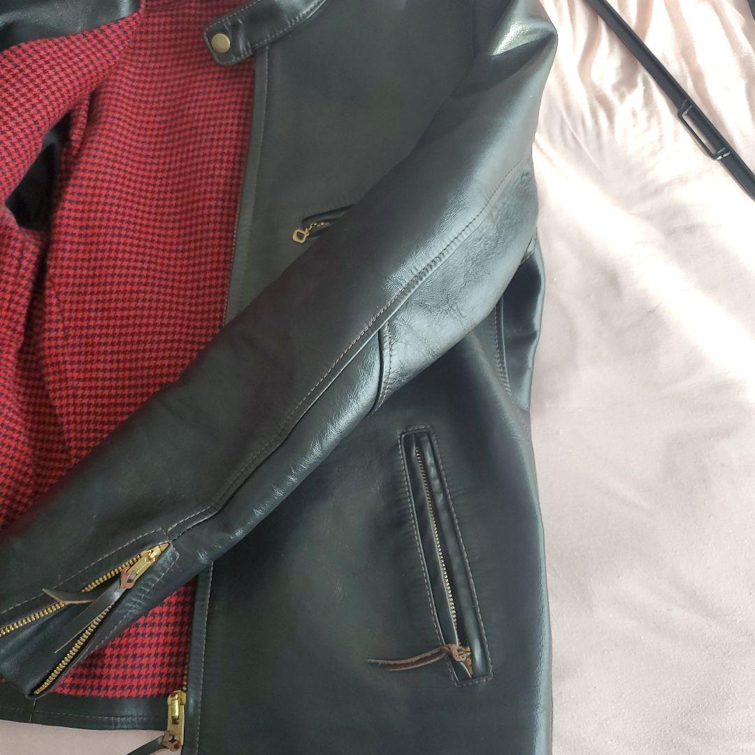 Y'2LEATHER ヴィンテージホース ライダース 40 ワイツーレザー - メルカリ