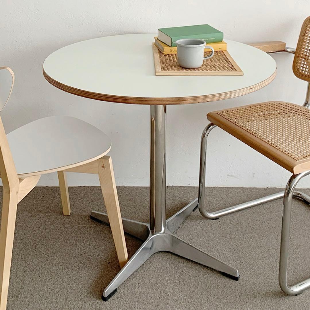 最終値下げ　 オグレ　韓国インテリア　円形テーブル　天板直径500mm Amazon｜O'gre オグレ ミッドセンチュリー円形テーブル 新生活 おうち