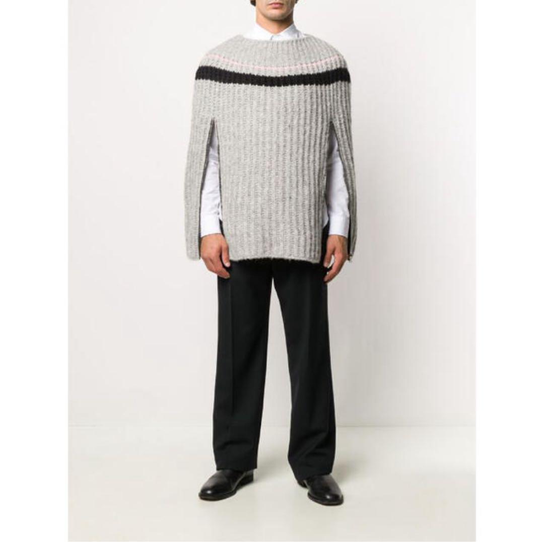 こ*わ様 RAF SIMONS ケーブルニット　ジップニット RAF SIMONS(ラフシモンズ) 22AWケーブルニット ブラック サイズ M