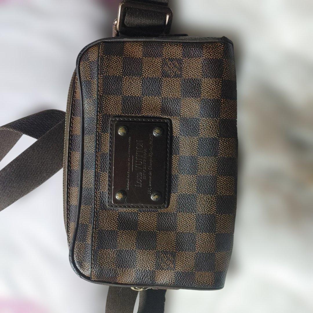 Louis Vuitton ダミエ　バム・バッグ・ブルックリン、N41101 ルイヴィトン】N41101 ダミエ ブルックリン バムバッグ・ボディバッグ