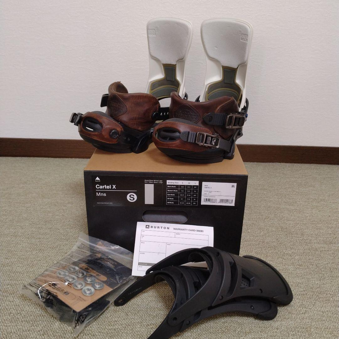 BURTON CARTEL X Re-frex Ssize　レザー使用 2021 Burton Cartel X Re:Flex ｜ バートン型落ちカタログ