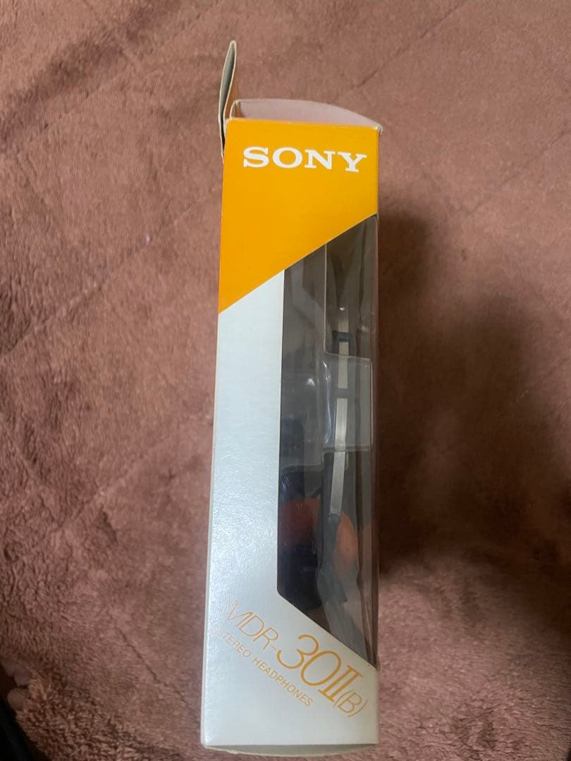 動作品SONY MDR-30(B) \"HAIR\"箱付き 40年以上前 ヘッドホン