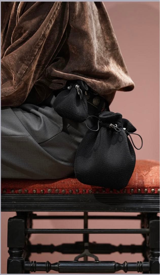 バッグ Omar Afridi POUCH B Omar Afridi(オマールアフリディ)のPOUCH B(BLACK)(ポーチ)の通販