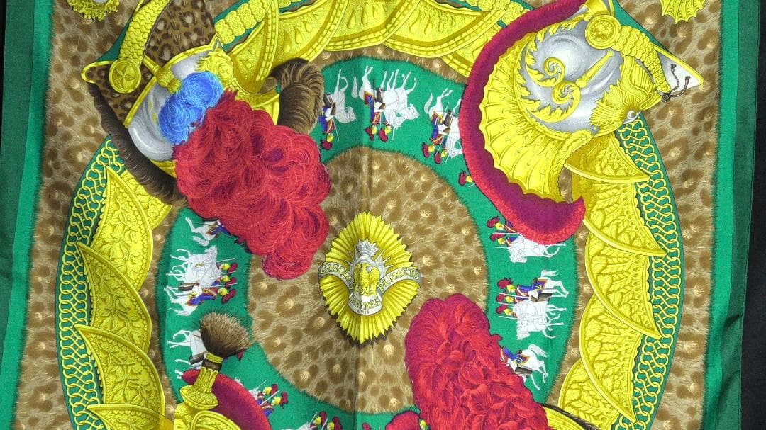 HERMES エルメス 大判スカーフ カレ90 D272 - メルカリ