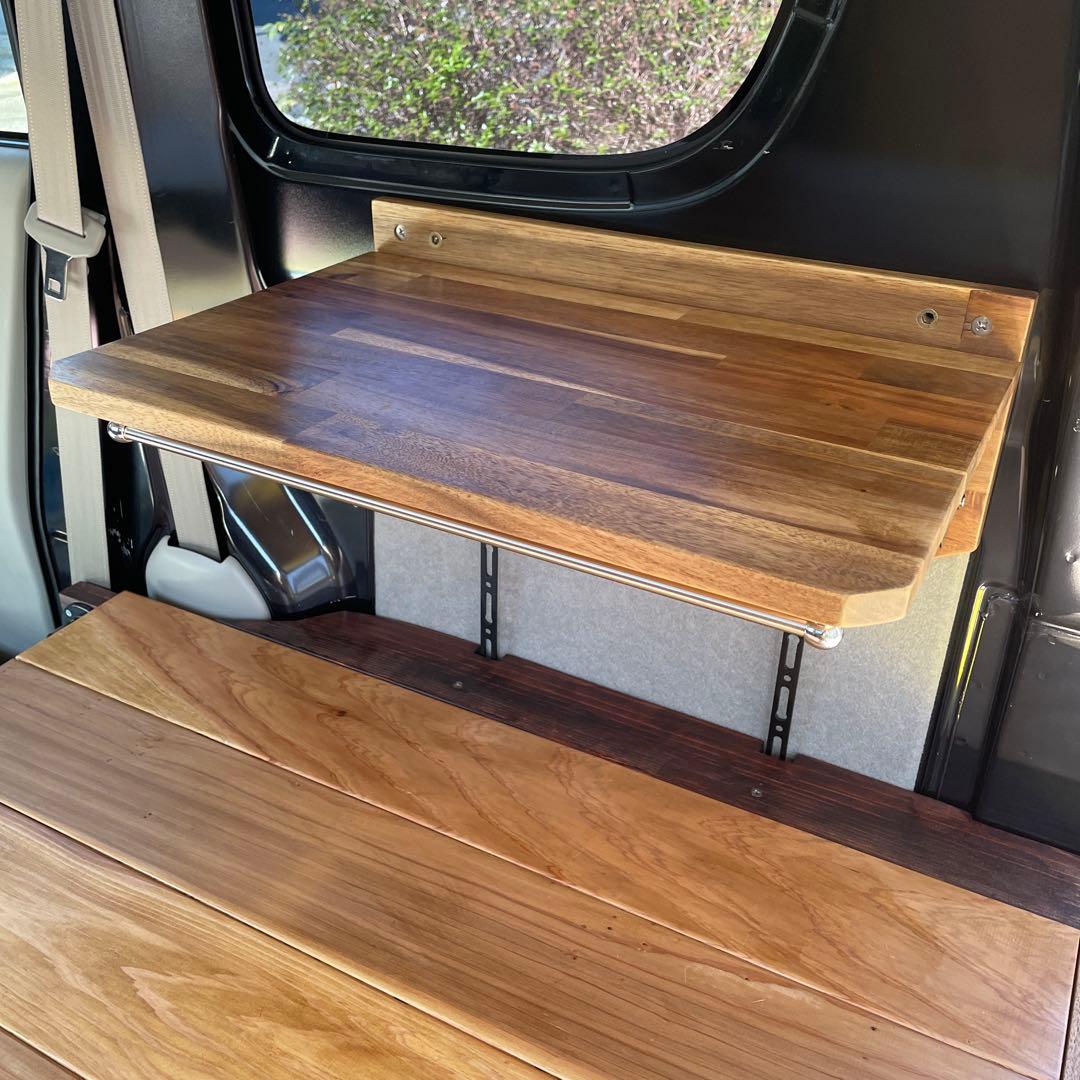 エブリイバン(DA17V)「手作り収納式サイドテーブル」Ver.3.1 N2 - メルカリ