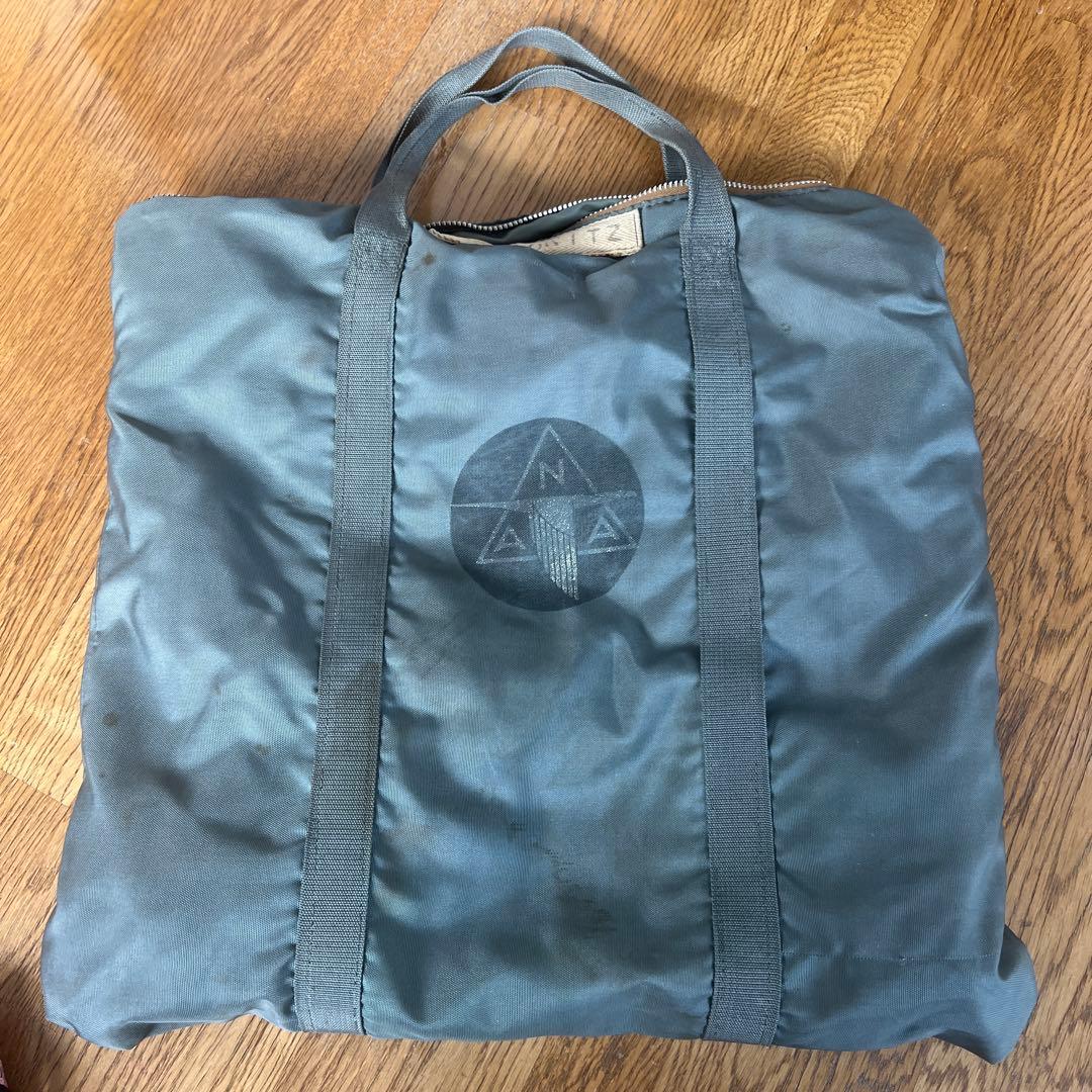 50s ヘルメットバック　NAA vintage ヘルメットバッグ　バッグ 50s U.S.A.F. MILITARY HELMET BAG. 1st MODEL. | 古着屋【True