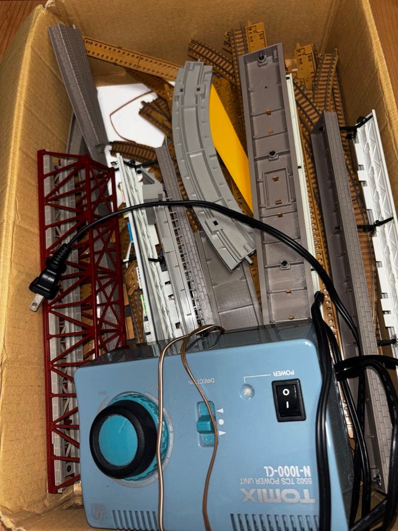 Nゲージ線路、リモコン、駅、高架橋、セット！　大型セール中！ N) 91029 レールセット複線化両渡りポイントセット | トミックス