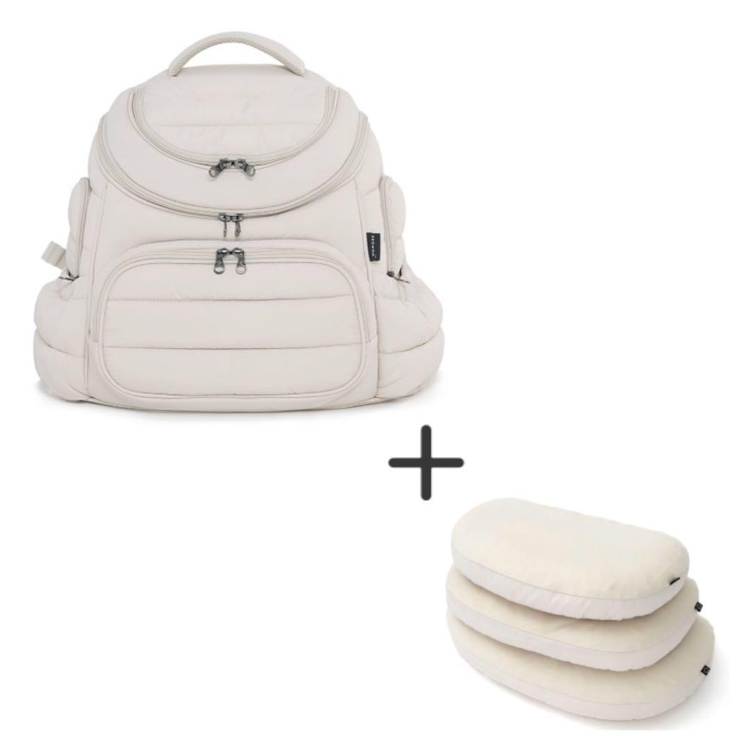 韓国 SSOOOKグースフィール フロントバッグ M マットレス付き 韓国 SSOOOK(ソオオク) ペットキャリー・スリング(ライフスタイル