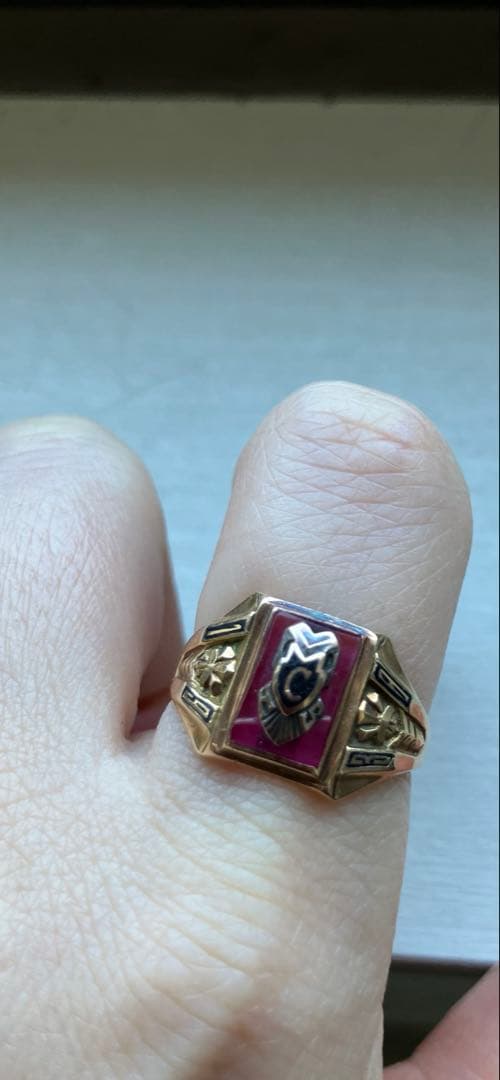 vintage カレッジリング 12号 1974】U.S. VINTAGE DIEGES&CLUST ディーゲス&クリスト Williamson