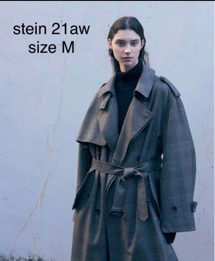 ジャケット・アウター stein OVERSIZED OVERLAPED TRENCH COAT stein - OVERSIZED OVERLAPED TRENCH COAT steinの通販 by ワイ