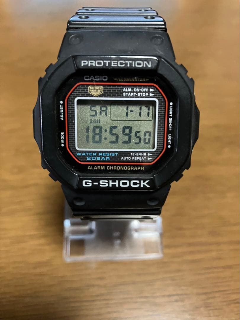 Ｇ-SHOCK カシオ　ＤＷ-5000-1 復刻1stモデル 楽天市場】G-SHOCK Gショック ORIGIN 初代復刻モデル DW-5000R-1AJF