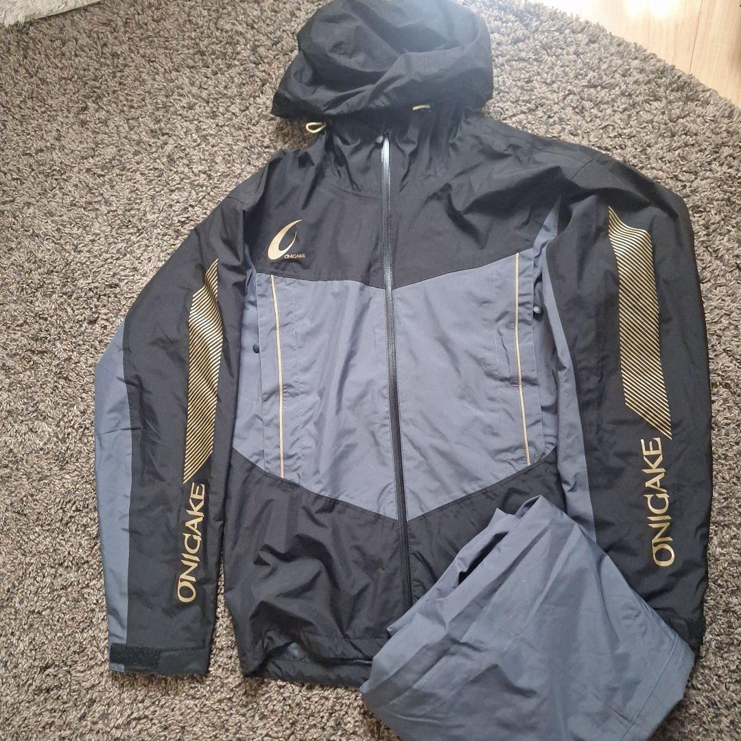 鬼掛　レインスーツ　YS104G LL ブラック Hayabusa（ハヤブサ） 鬼掛 レインスーツ (S M L LL 3L) YS108G