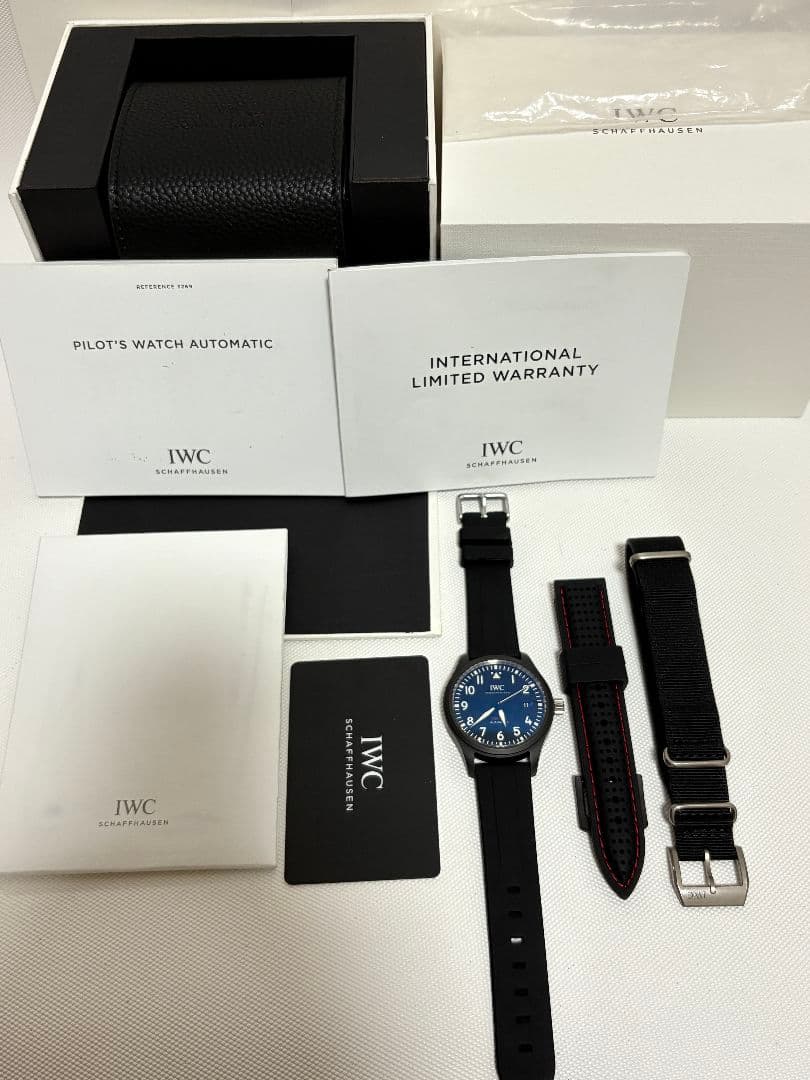 IWC パイロットウォッチ オートマティック トップガンIW326901黒文字盤
