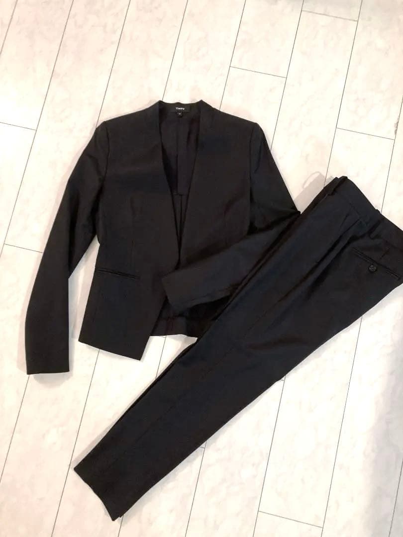 theory セオリー パンツスーツ セットアップ フォーマル 0号 Sサイズ コーディネート詳細 | StyleHint | Theory（セオリー）公式通販サイト