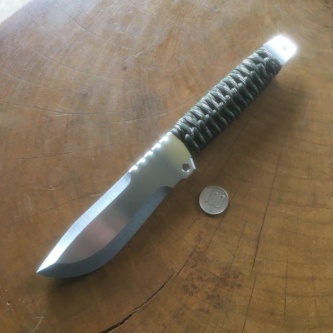 No 158 カスタム トレーニングナイフ　刃無し 楽天市場】Makkari Knives トレーニングナイフ 間狩純平作 AT9-S