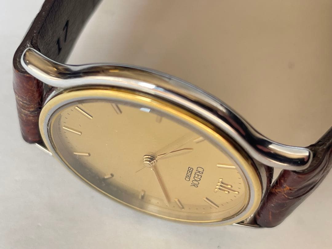 CREDOR 8J81-6B00 18KT BEZEL メンズクォーツ - メルカリ