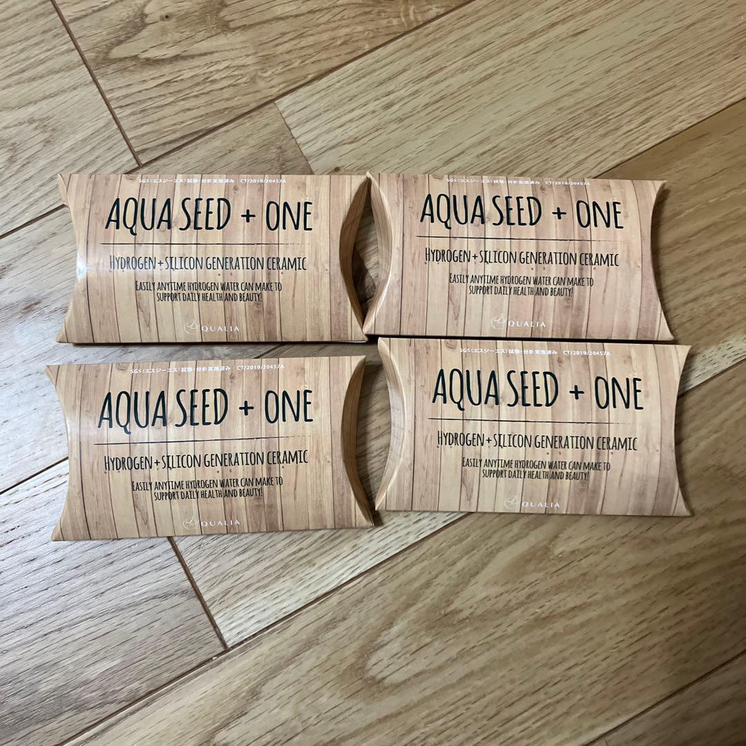クオリア AQUA SEED + ONE 浄水器カートリッジ 4個セット 2026年最新】アクアシードプラスワンの人気アイテム - メルカリ