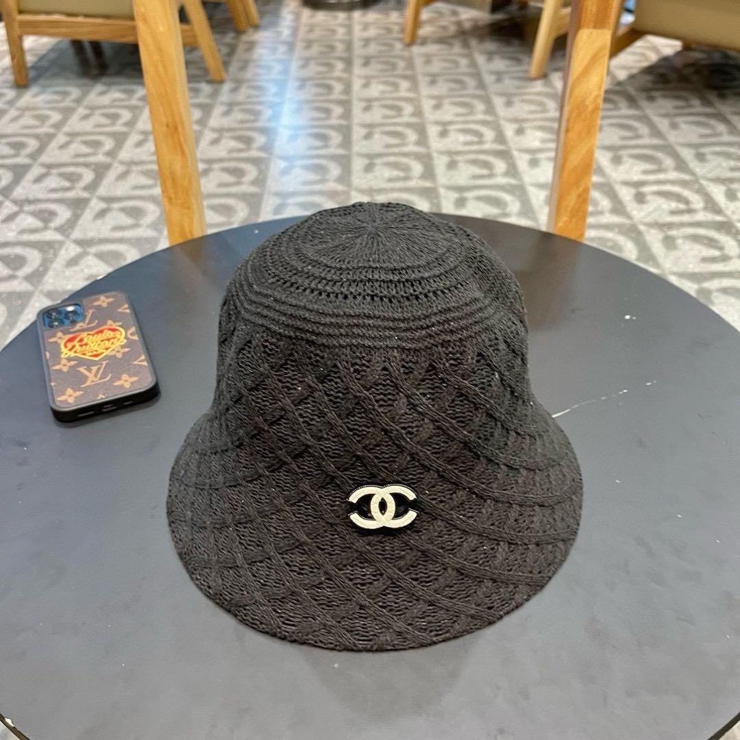 CHANEL ブラック バケットハット CHANEL（シャネル） バケットハット AA9467 B14136 レディース ゴート