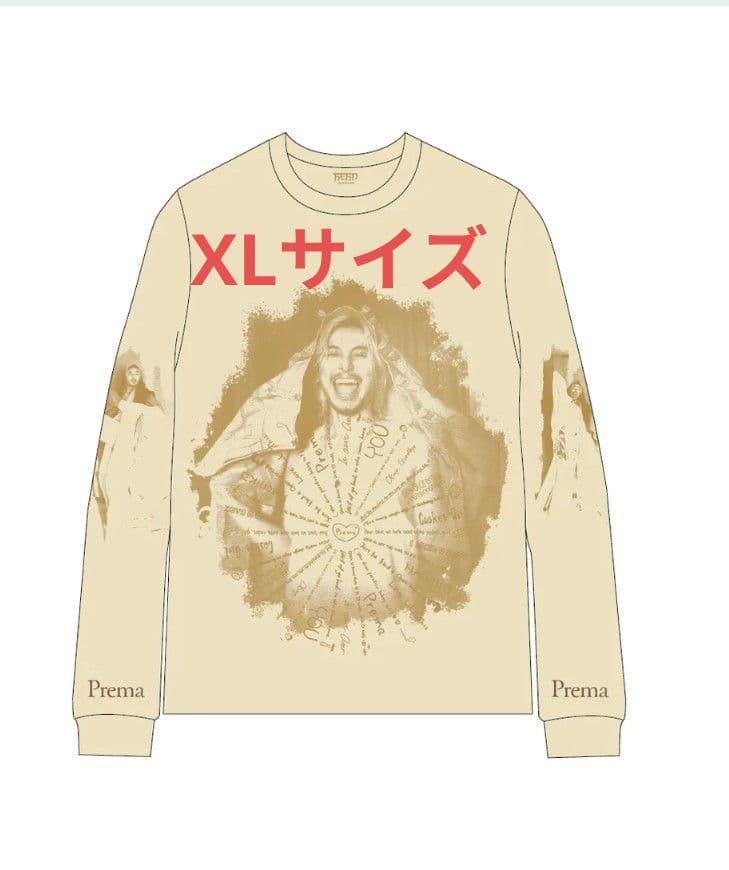 藤井風 Faded Prema Long Sleeve Tシャツ　XL Long Sleeve T-Shirt – Fujii Kaze Official Store