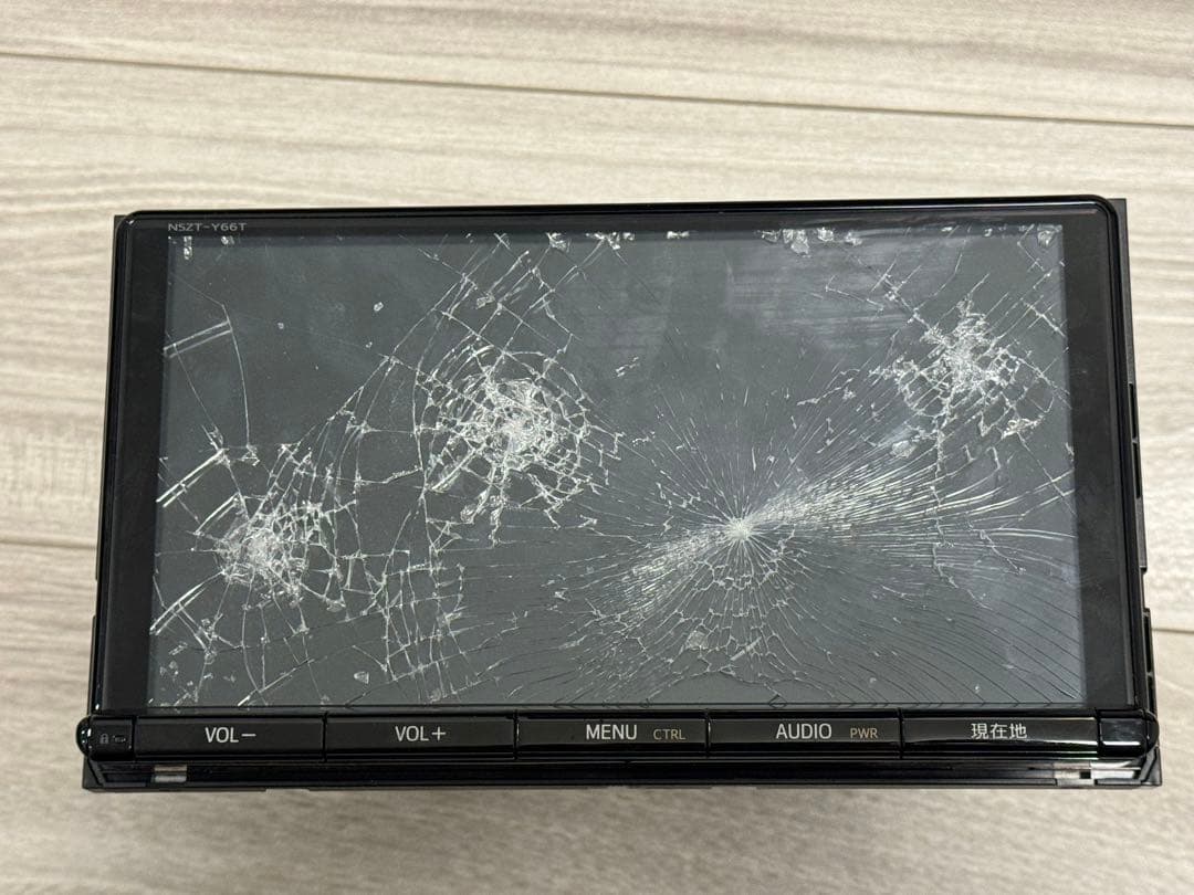 NSZT-Y66T】トヨタ純正9インチナビ ジャンク - メルカリ