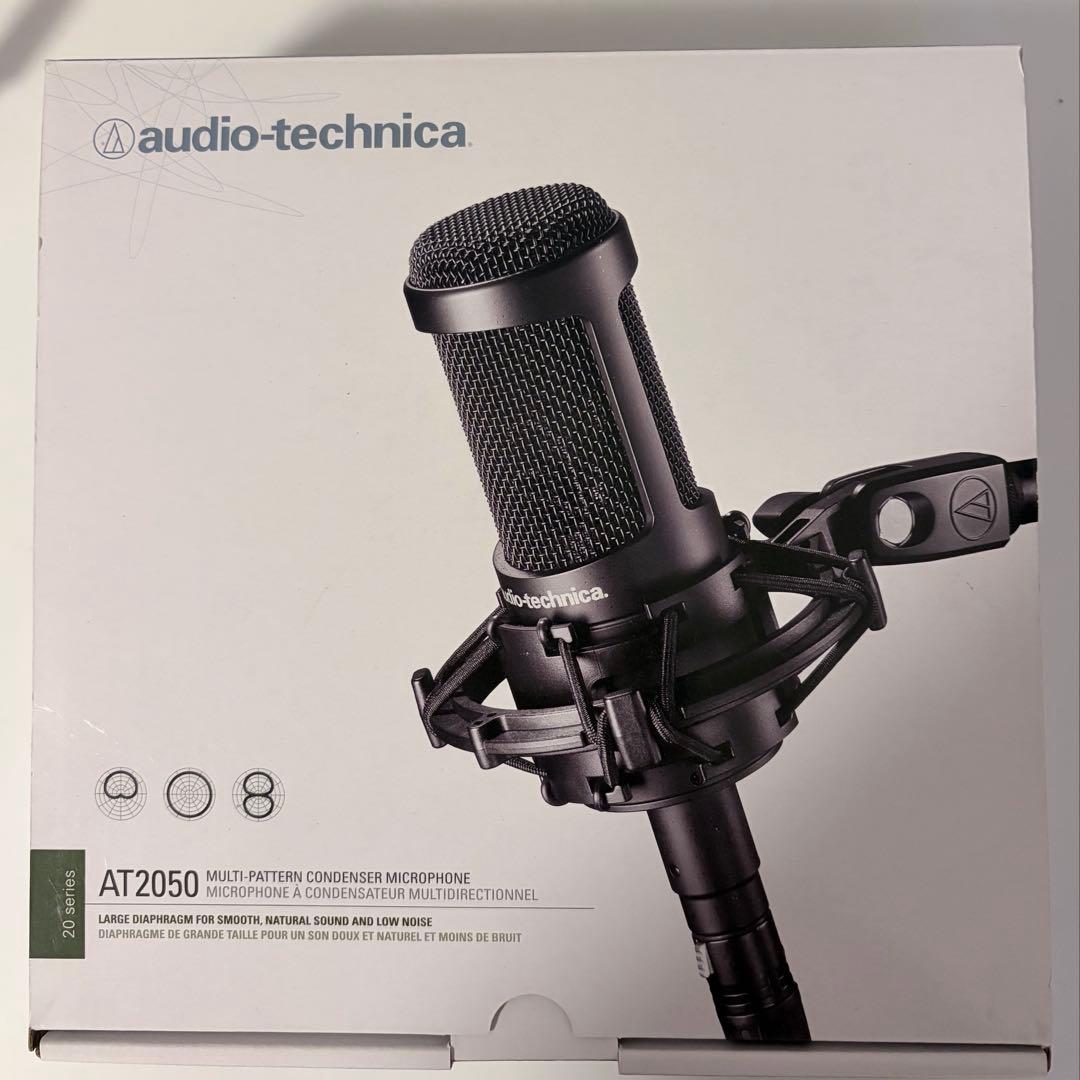 audio-technica AT2050 コンデンサーマイク　おまけ付き 楽天市場】【10％クーポン配布中 3/11 1:59まで】オーディオテクニカ