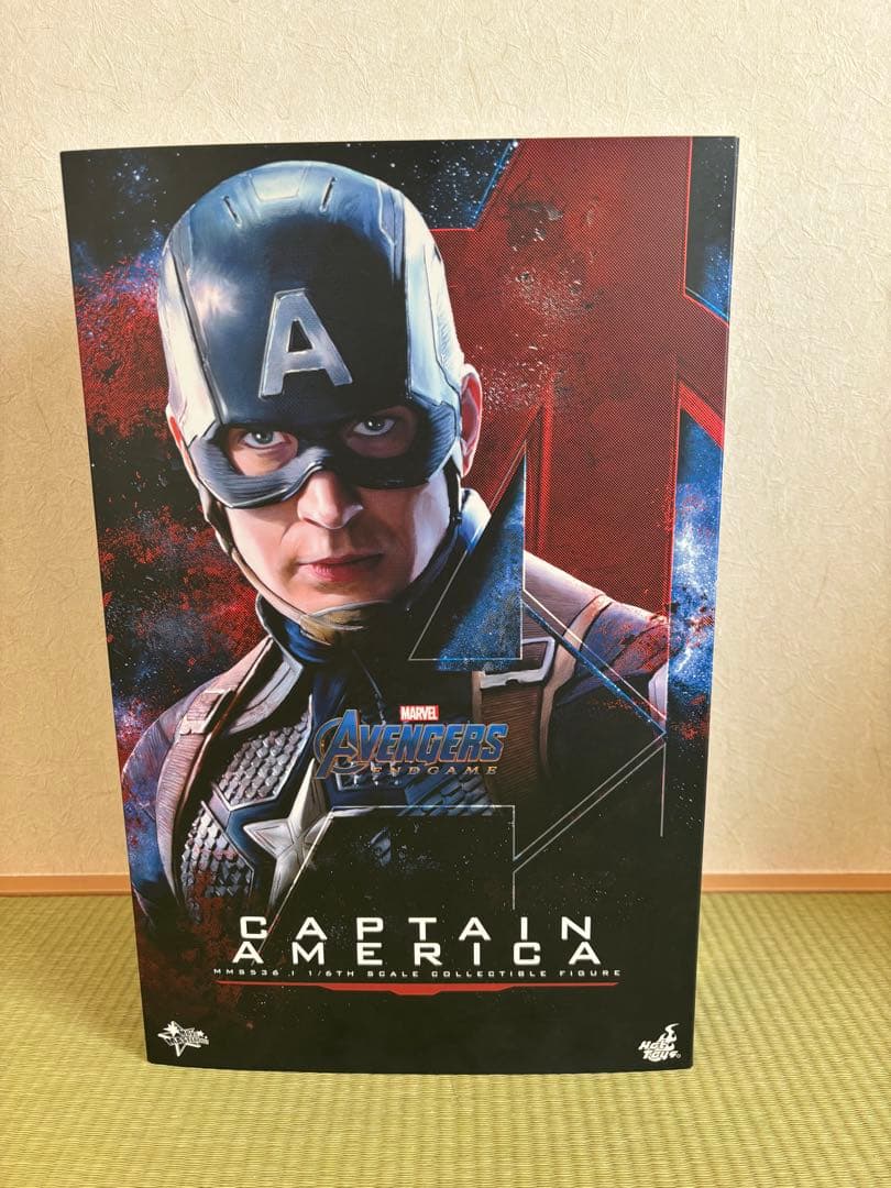 アメコミ HotToys CAPTAIN AMERICA ENDGAME Hot Toys Marvel Comics Avengers Endgame Captain America 1/6 Scale