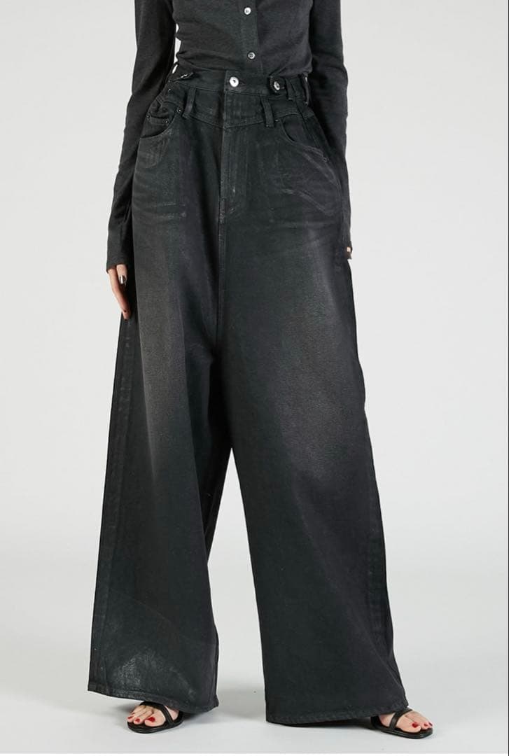 パンツ PRANK PROJECT low crotch loose denim Low Crotch Loose Denim