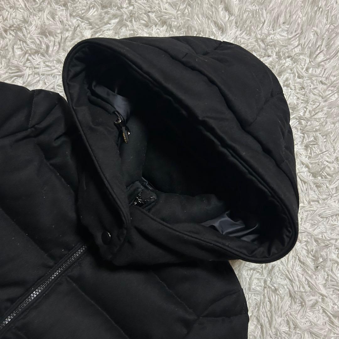 人気】タトラス ダウンコート ロング フード ZEJA 黒 ブラック