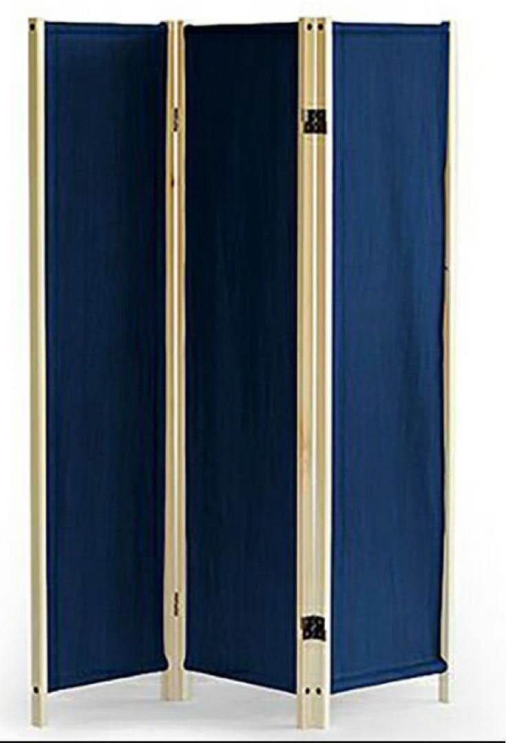 キシル　xyl 仕切り　パーテーション（藍染） キシル xyl 仕切り パーテーション（藍染） すこやかな無垢の家具