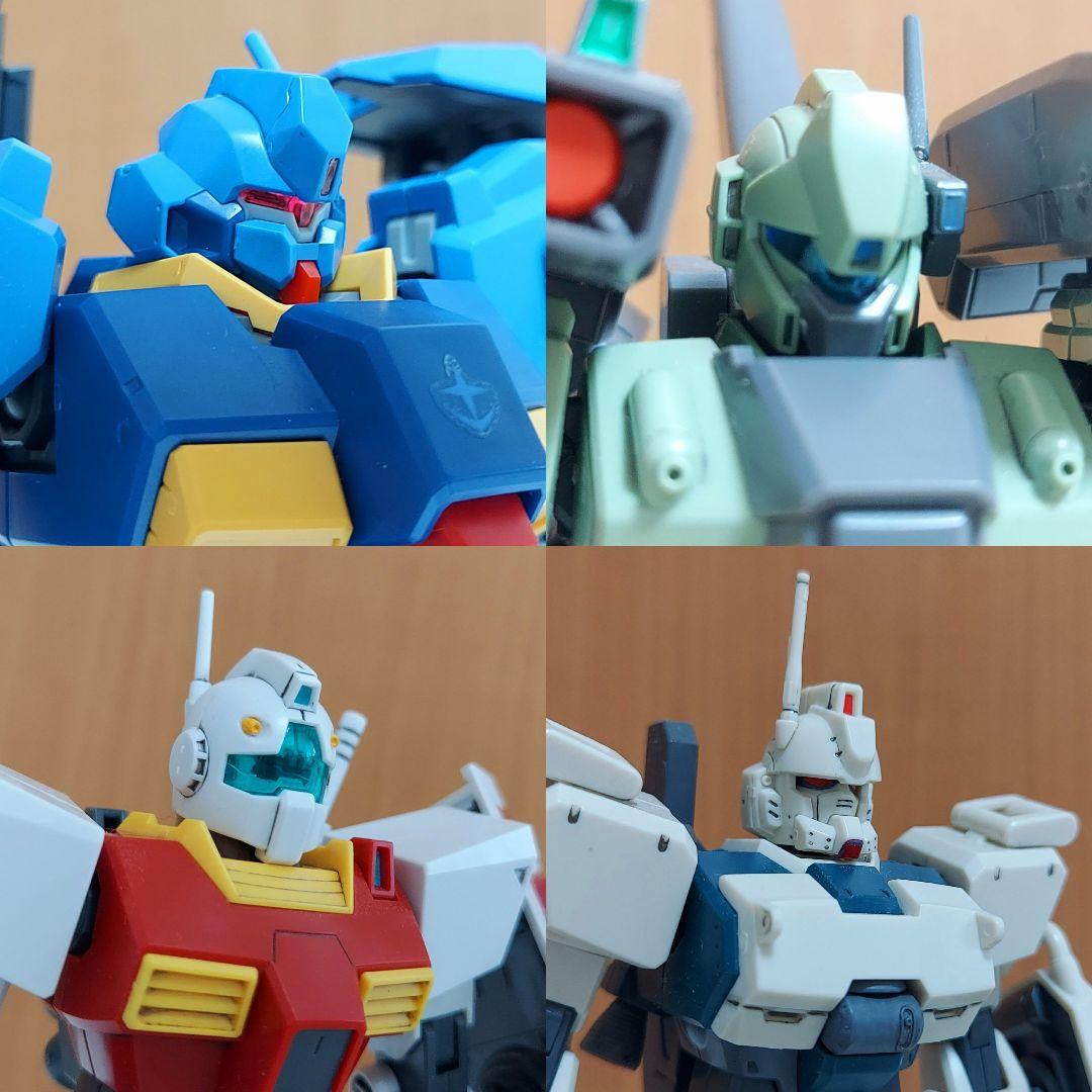 ガンプラ 組立済み完成品 4体セット まとめ売り ガンプラ 未組立 7つセット｜Yahoo!フリマ（旧PayPayフリマ）