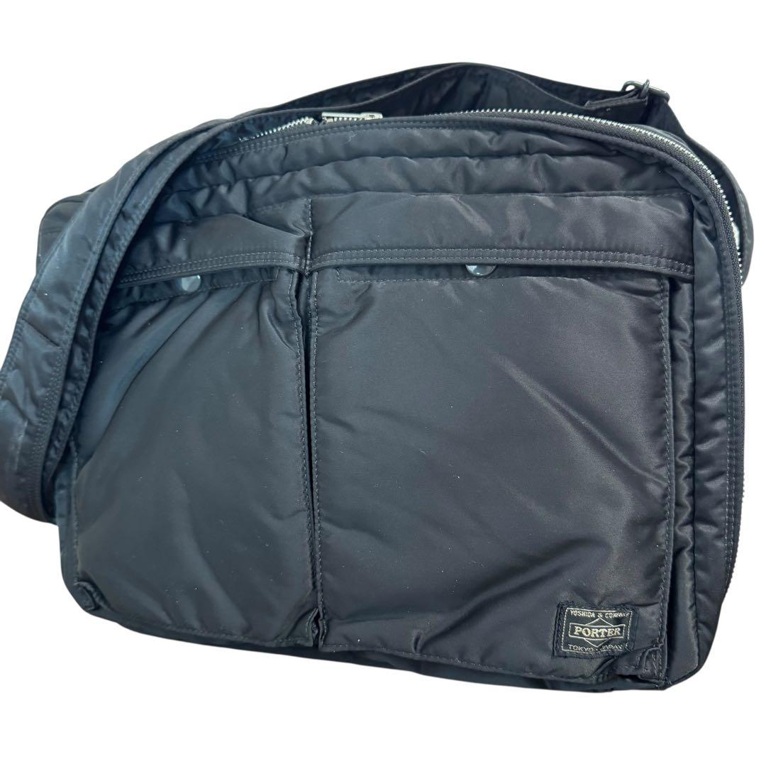 PORTER TANKER SHOULDER BAG 2way ブラック TANKER(タンカー) 2WAY SHOULDER BAG(S) | 吉田カバンホームページ