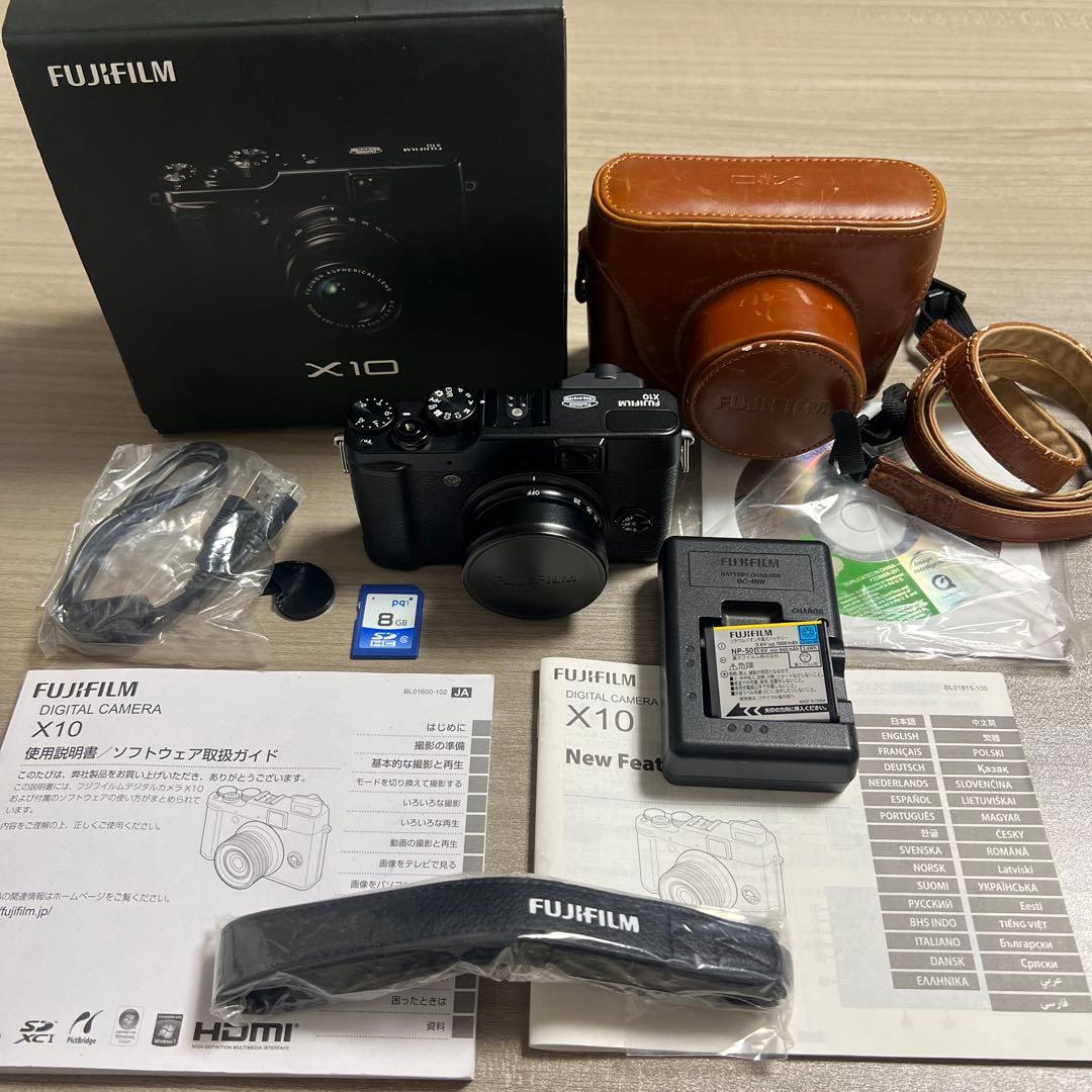 FUJIFILM X10 コンパクトデジタルカメラ FUJIFILM X10 レビュー｜12年前のズームできるおしゃれコンパクト