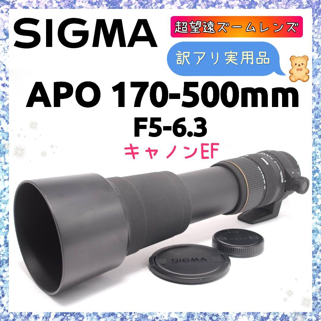 ❤即購入1000円OFF❤訳アリ品❤ SIGMA 170-500mm Canon Amazon.co.jp: SIGMA シグマ APO 170-500mm F5-6.3 for Canon : 家電
