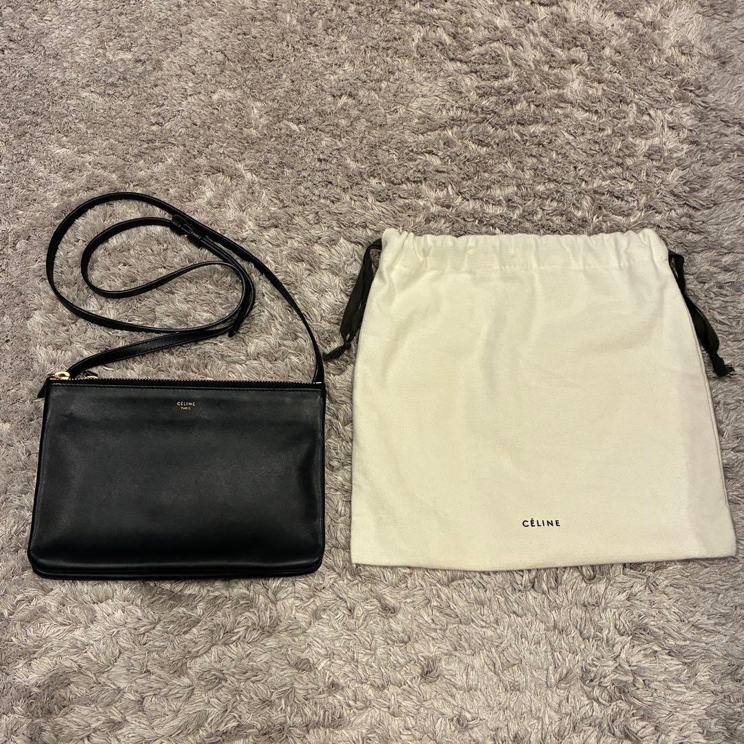 CELINE セリーヌ トリオ スモール ショルダーバッグ 楽天市場】【10%OFF】 セリーヌ ショルダーバッグ トリオ スモール