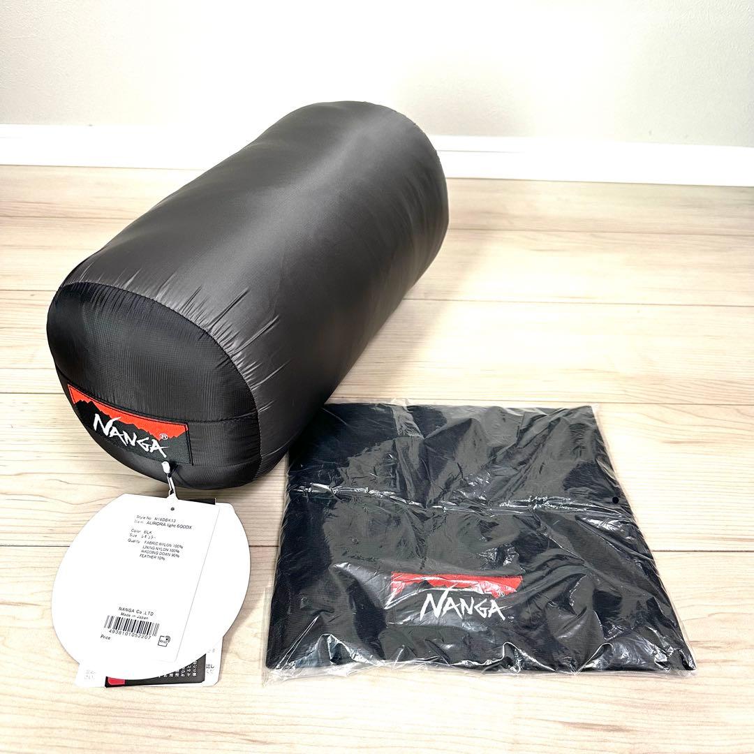 NANGA AURORA light 600DX ブラック ナンガ(NANGA) AURORA light 600DX(オーロラライト 600DX 一部店舗限定