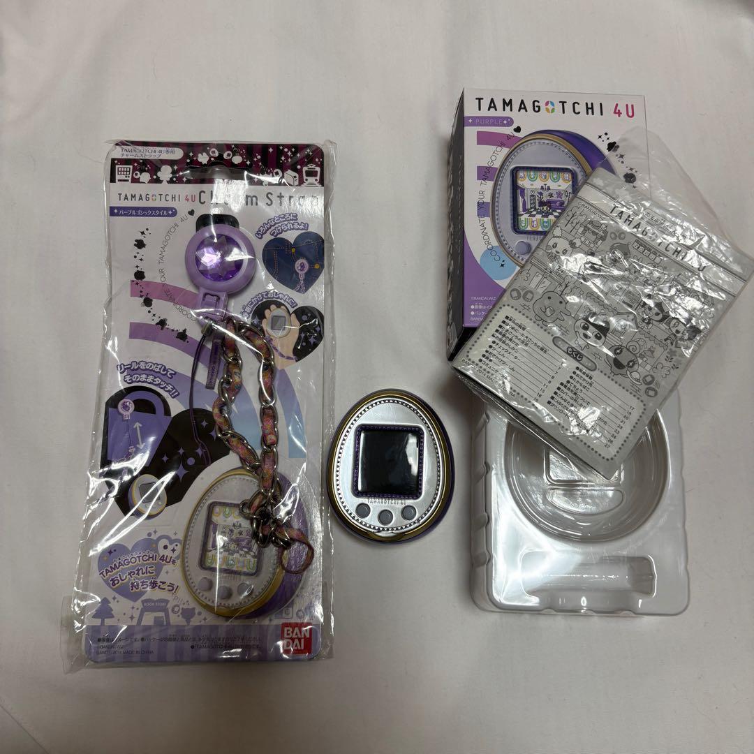 【レア】たまごっち パープル セット　動作確認済箱あり レア】たまごっち パープル セット 動作確認済箱あり - メルカリ