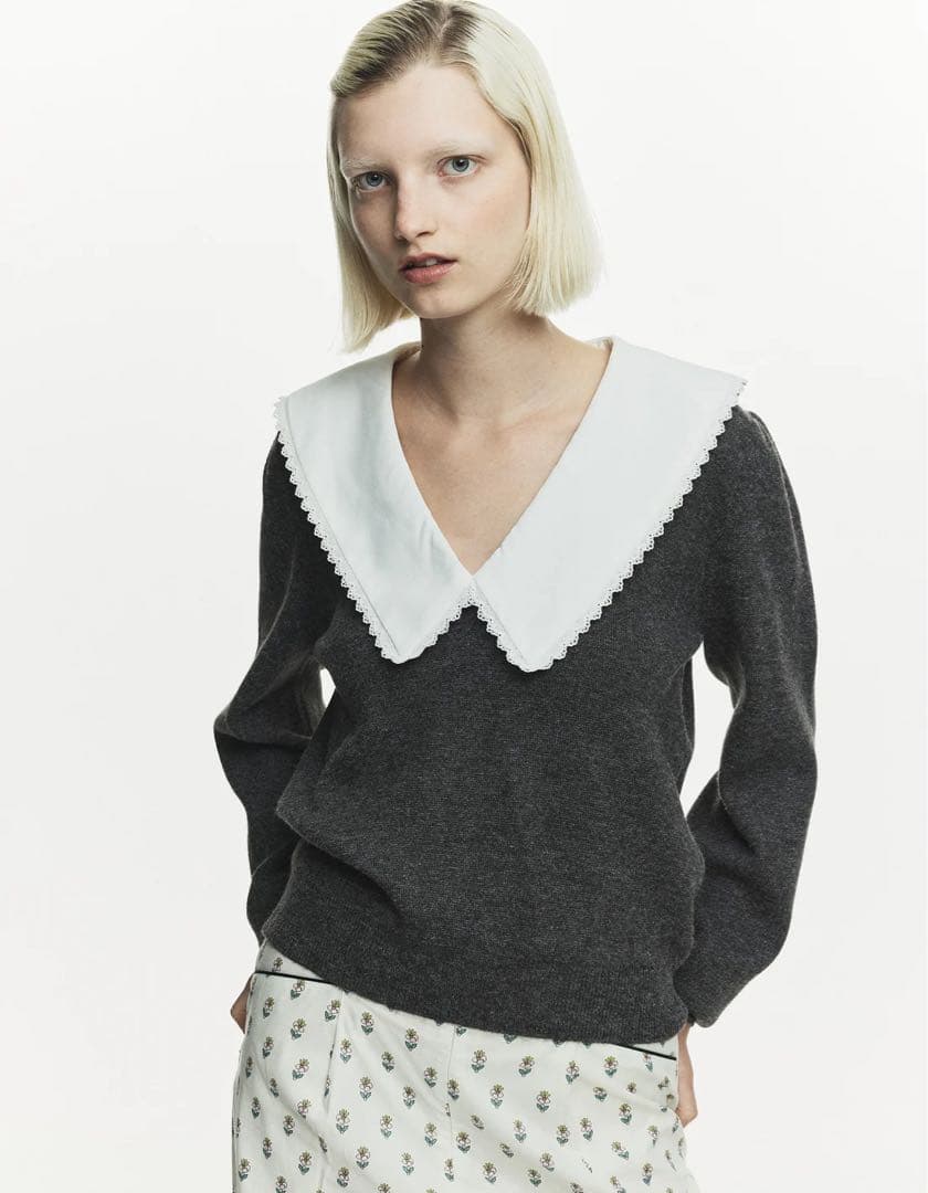 Bibiy.】ANNABELLE KNIT/ GRAY - メルカリ