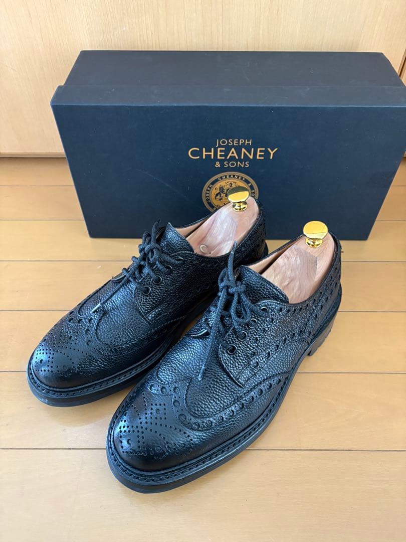 JOSEPH CHEANEY/AVON C ＵＫ6.5 Cheaney Avon C - Almond Grain – The Shoe Healer