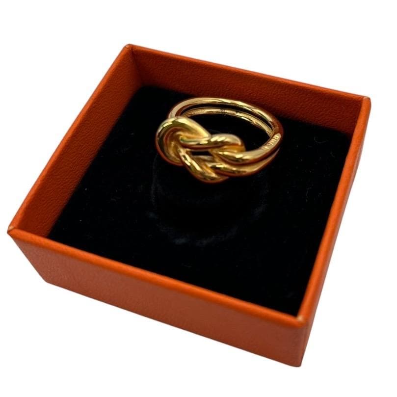 【真贋査定済】【新品未使用】エルメス シェーヌダンクル スカーフリング 箱付き 真贋査定済】【新品未使用】エルメス シェーヌダンクル スカーフリング