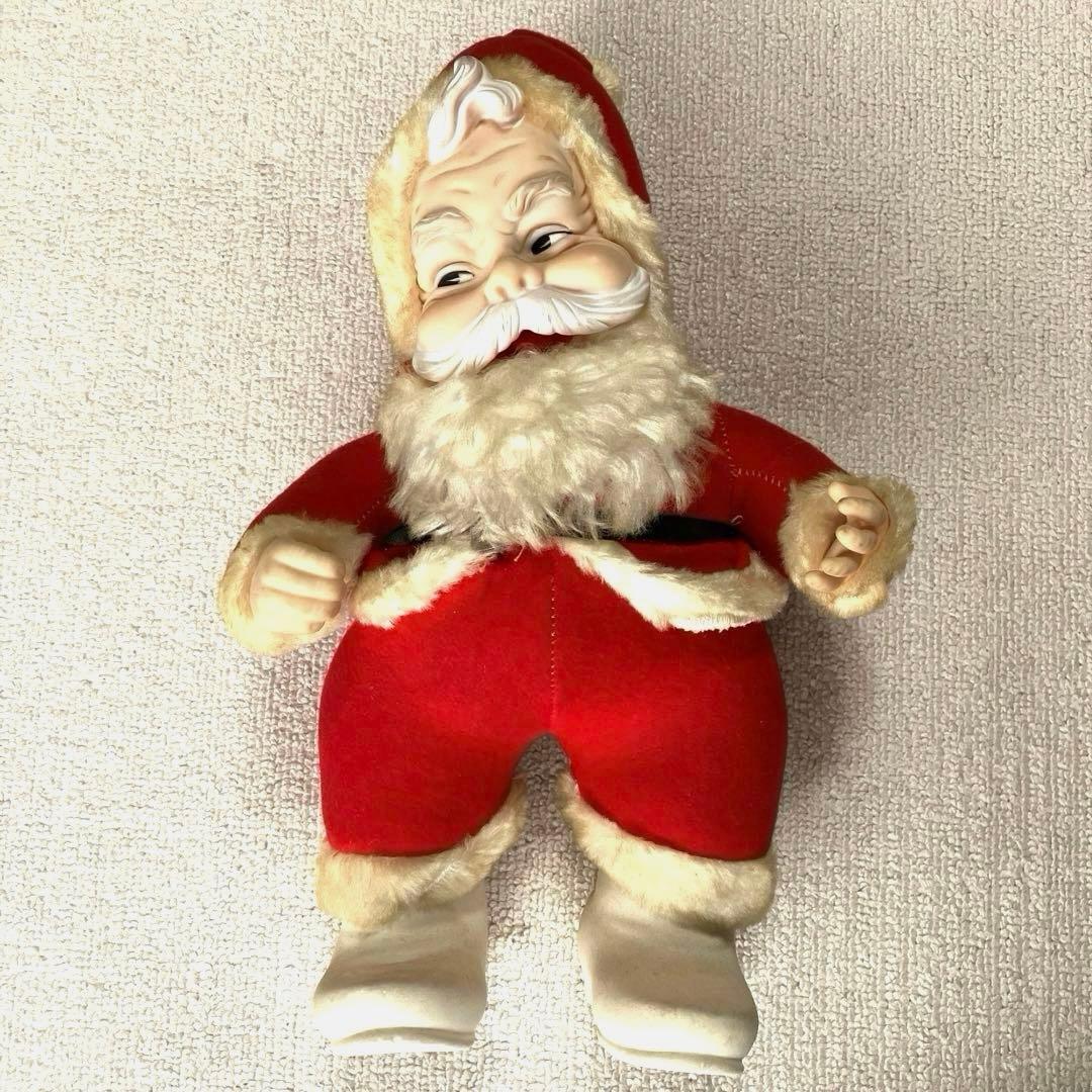 ヴィンテージ ラシュトン ラバーフェイス コカコーラ サンタ 人形 ヴィンテージ ラシュトン ラバーフェイス コカコーラ サンタ 人形