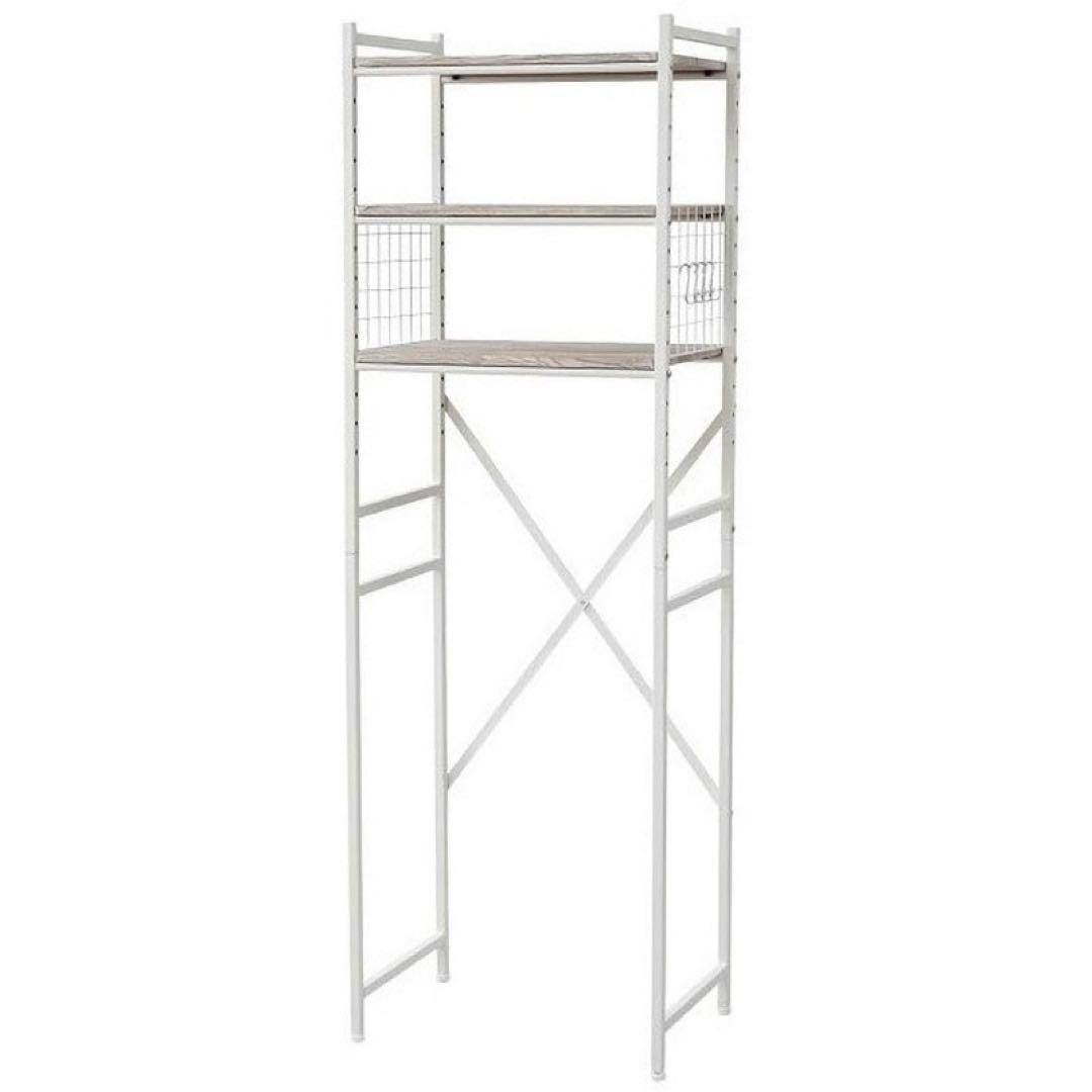 新品未使用箱不良　山善 冷蔵庫上ラック RUR-18(AIV/SWH) Amazon.co.jp: 山善(YAMAZEN) レンジラック 冷蔵庫上 ラック 小型