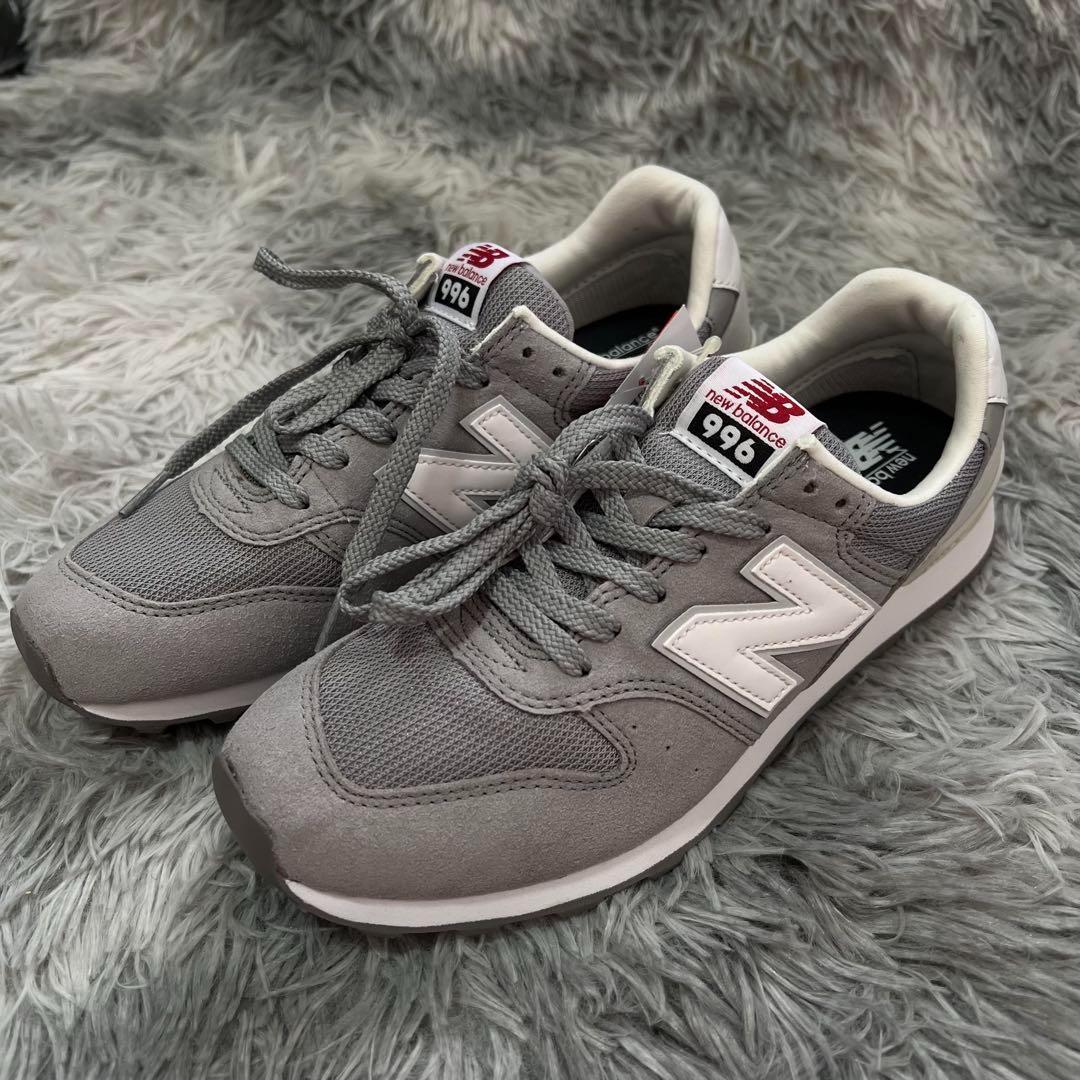 未使用品　New Balance 996 グレー スニーカー 24.5cm ユナイテッドアローズ別注 クラークス ワラビーモンクローファー