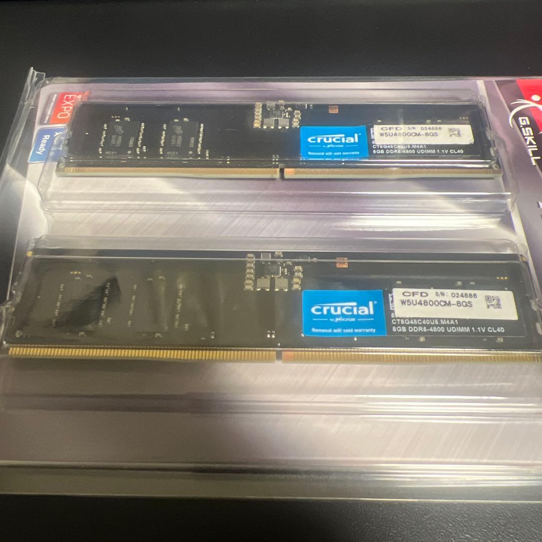 デスクトップPC用　メモリー　DDR5 8GBx2(計16G） 楽天市場】プリンストン 増設メモリ 16GB（8GB×2枚組） DDR5 4800MHz