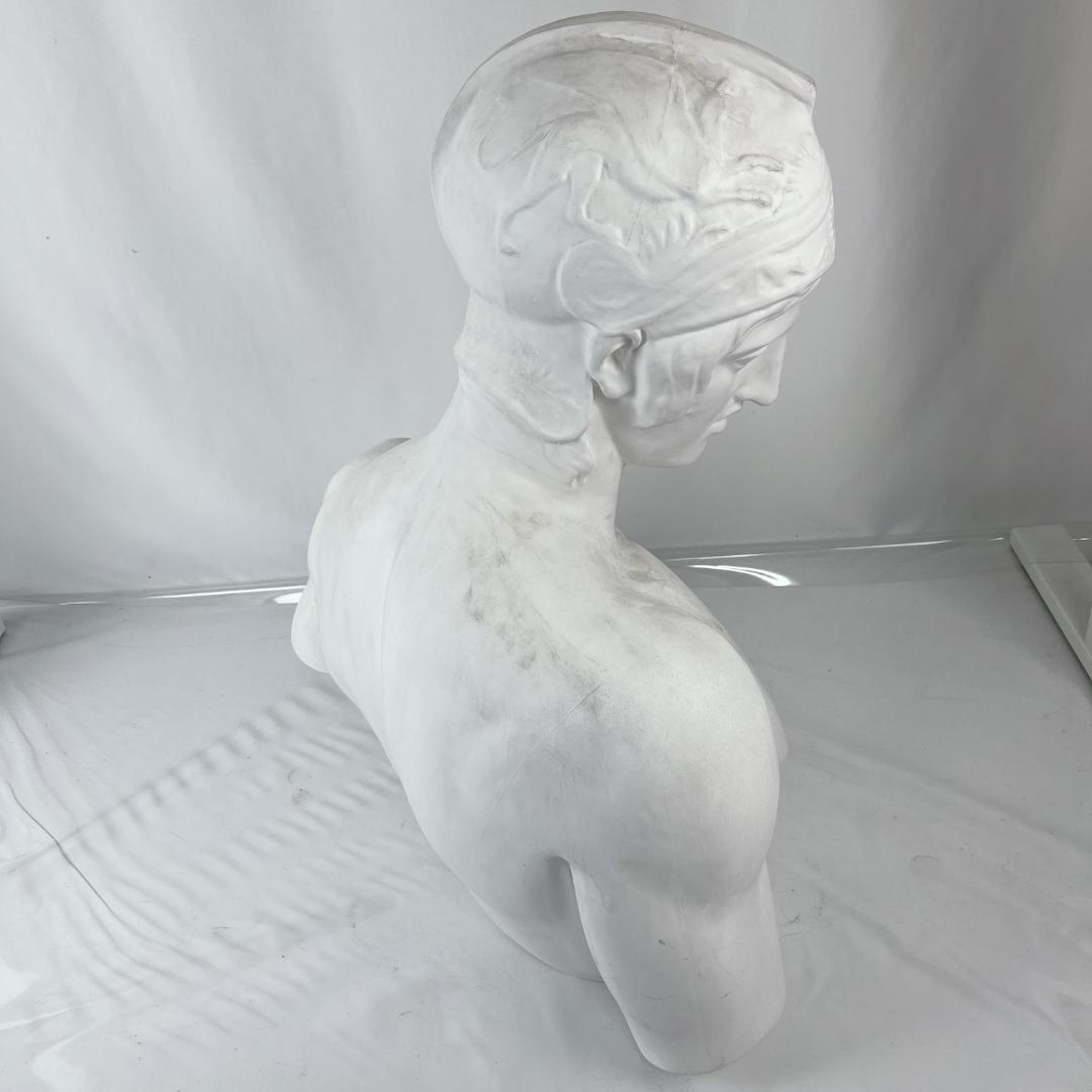 美品・欠けなし☘️ 胸像 マルス デッサン用 石膏像 ボルゲーゼの