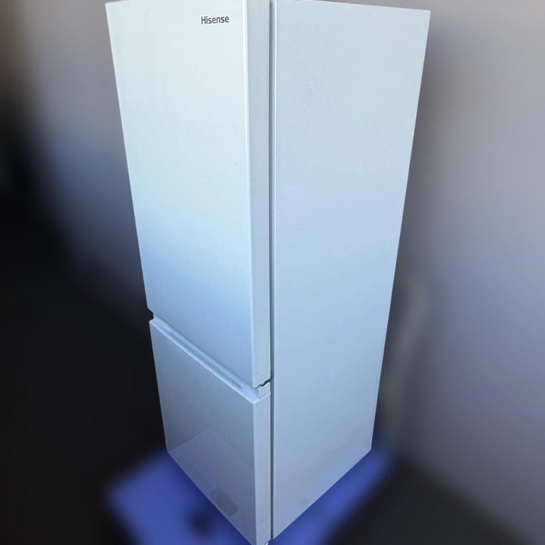 美品　異臭なし　Hisense 冷蔵庫　HR-D1701W 2ドア　2024年 ハイセンス（HISENSE） 冷蔵庫 一人暮らし 二人暮らし 2ドア スリム