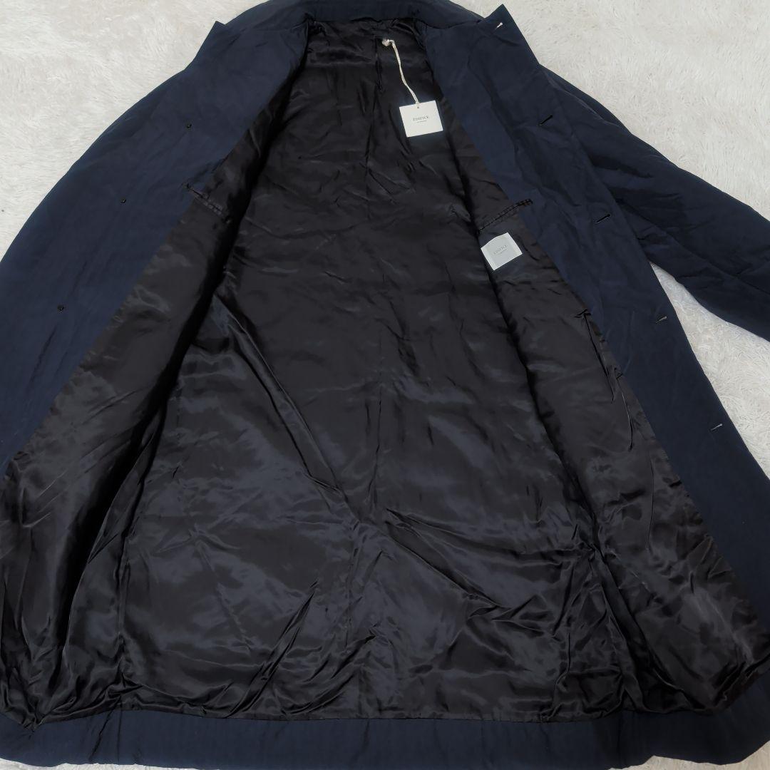 タグ付 エディフィス ラブークル 中綿 ロング ステンカラーコート 48