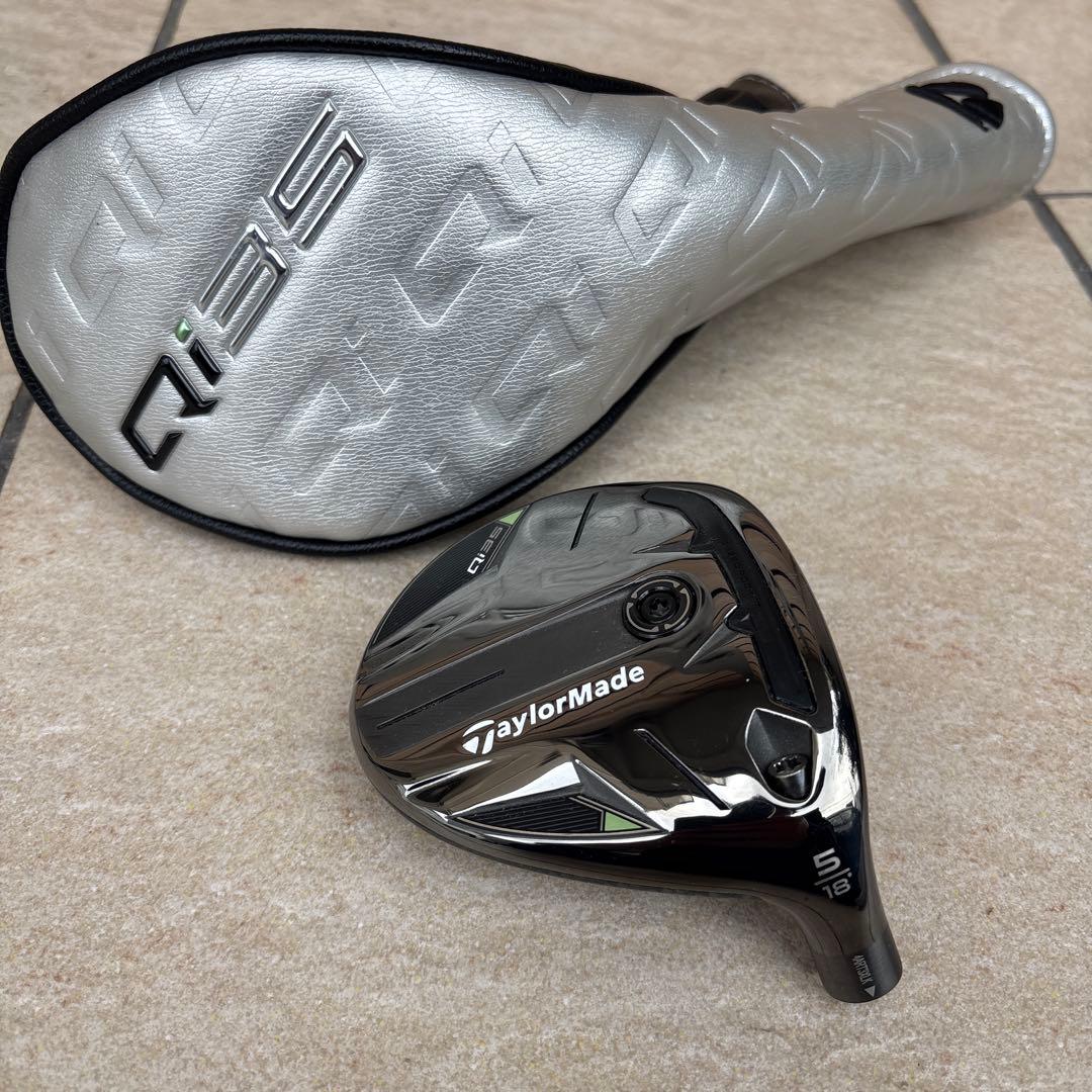 美品　テーラーメイド　Qi35フェアウェイウッド　5W ヘッドのみ テーラーメイド（TAYLORMADE）（メンズ）Qi35 フェアウェイウッド(7W
